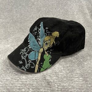 Tinkerbell Hat | Disney Tink Bedazzled Hat | Painter style hat